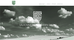 Desktop Screenshot of gardendirekt.se
